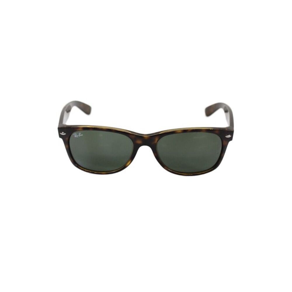 Ray Ban Womens Acetate Wayfarer Sunglasses Cheetah Print Brown 150mm